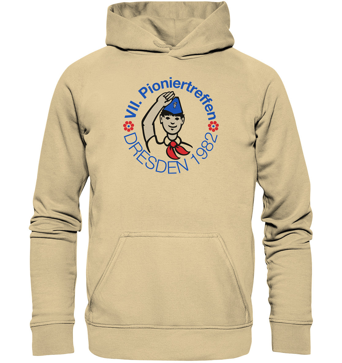 DDR Ostalgie Kapuze / Hoodie Unisex • 7. PIONIERTREFFEN - DRESDEN 1982
