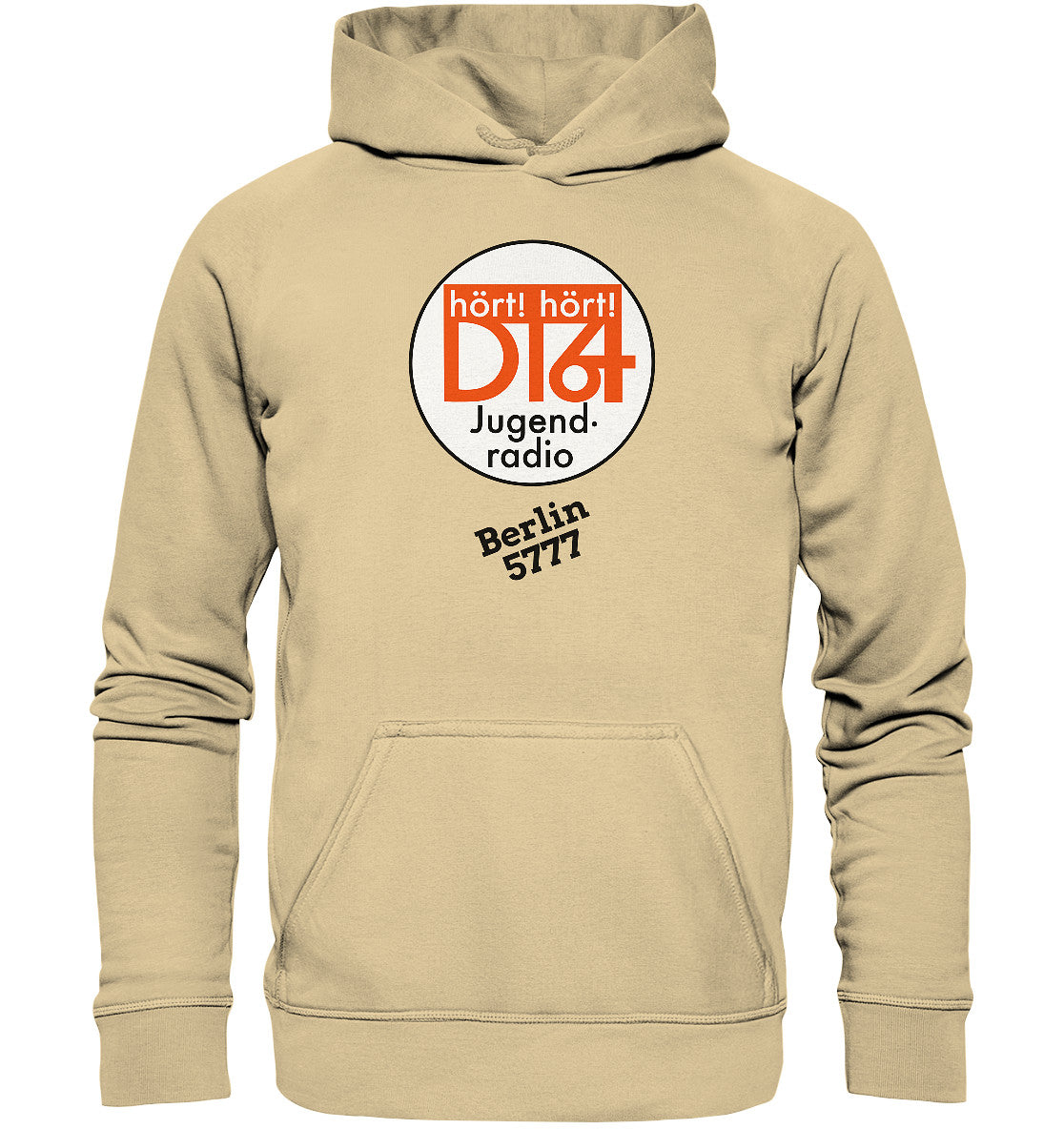DDR Ostalgie Kapuze / Hoodie Unisex • HÖRT HÖRT! DT64