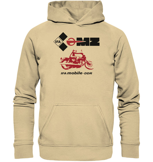 DDR Ostalgie Kapuze / Hoodie Unisex • MZ - IFA MOBILE DDR