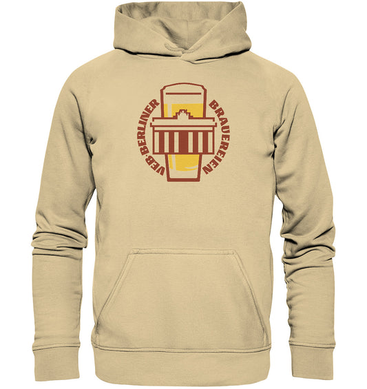 DDR Ostalgie Kapuze / Hoodie Unisex • VEB BERLINER BRAUEREIEN