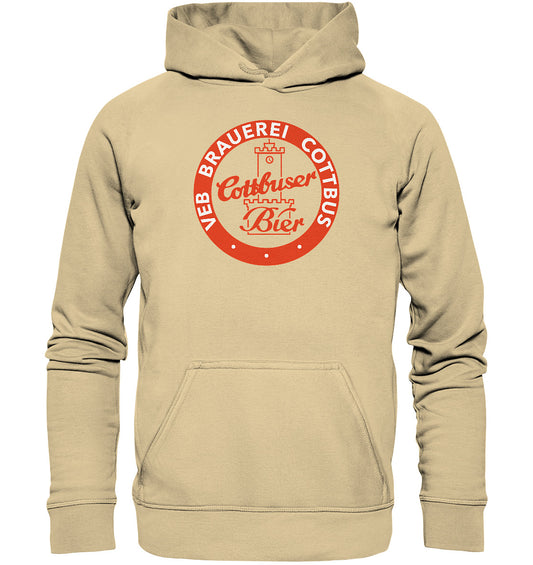 DDR Ostalgie Kapuze / Hoodie Unisex • VEB BRAUEREI COTTBUS