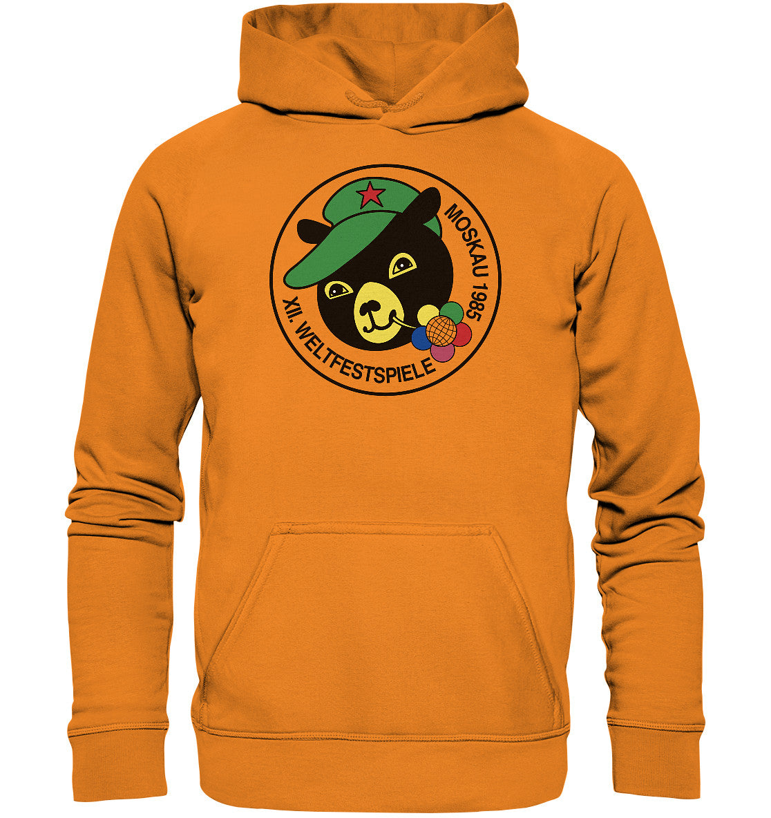 DDR Ostalgie Kapuze / Hoodie Unisex • WELTFESTSPIELE, MOSKAU 1985