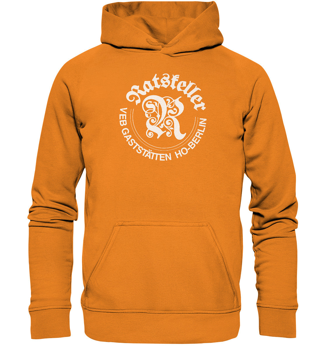 DDR Ostalgie Kapuze / Hoodie Unisex • RATSKELLER HO-BERLIN