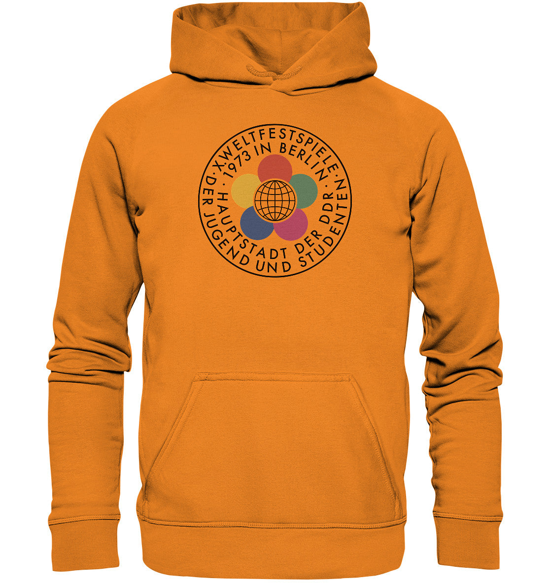 DDR Ostalgie Kapuze / Hoodie Unisex • WELTFESTSPIELE 1973 - HELL