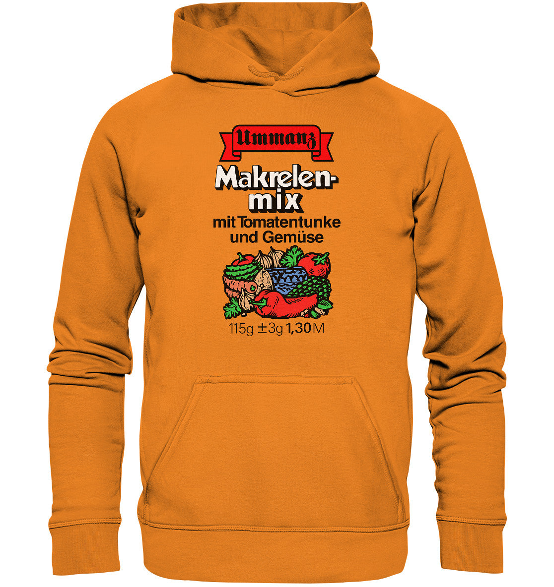 DDR Ostalgie Kapuze / Hoodie Unisex • UMMANZ - MAKRELENMIX