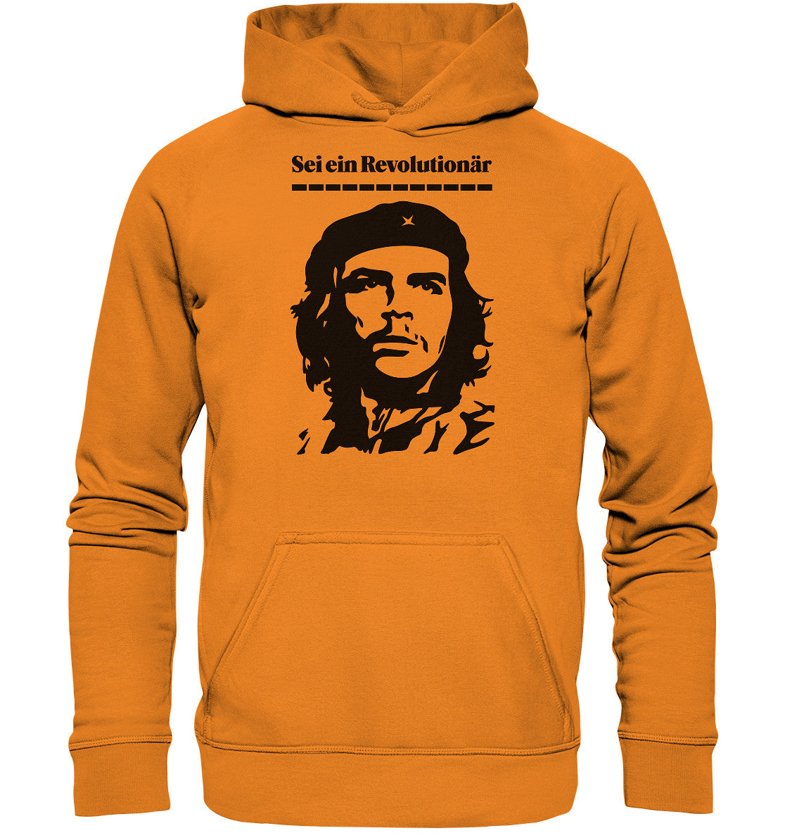 DDR Ostalgie Kapuze / Hoodie Unisex • SEI EIN REVOLUTIONÄR - CHE GUEVARA (DDR ORIGINAL-PLAKAT)
