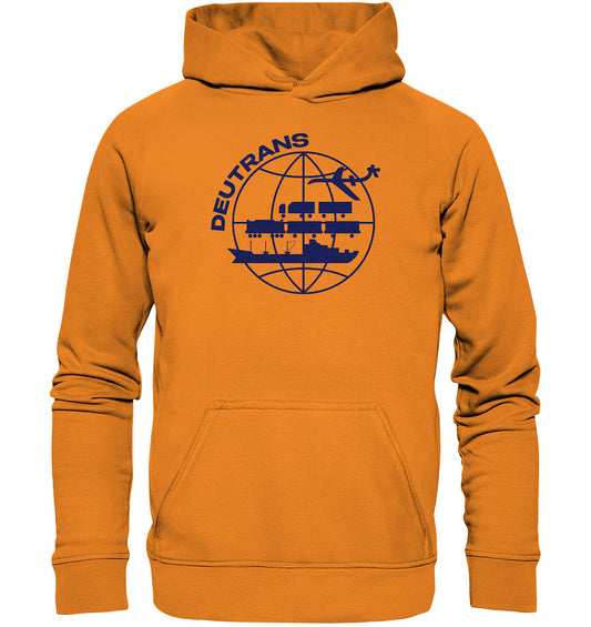 DDR Ostalgie Kapuze / Hoodie Unisex • DEUTRANS - DEUTSCH-RUSSISCHE TRANSPORT-AKTIENGESELLSCHAFT