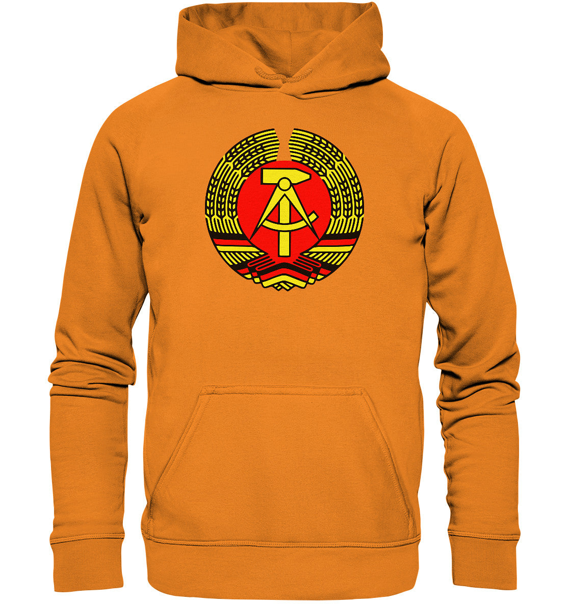DDR Ostalgie Kapuze / Hoodie Unisex • DDR EMBLEM