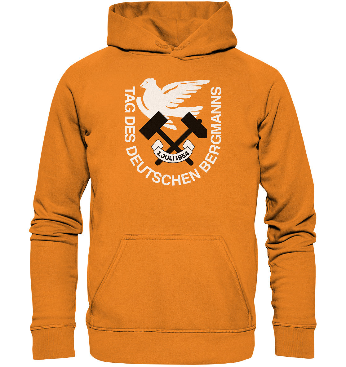 DDR Ostalgie Kapuze / Hoodie Unisex • TAG DES DEUTSCHEN BERGMANNS