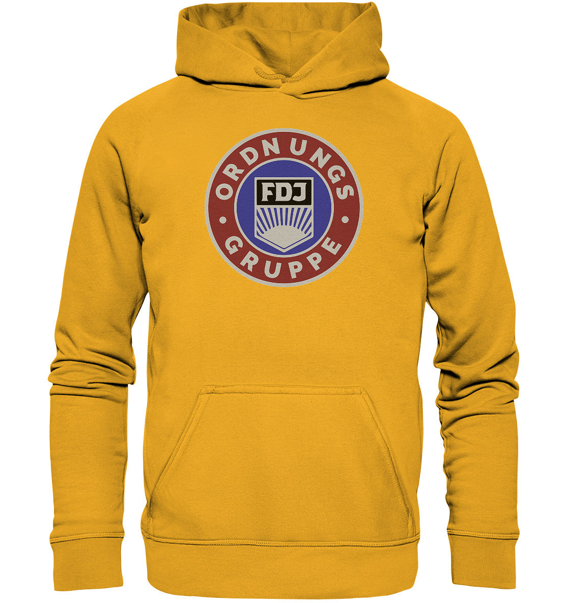 DDR Ostalgie Kapuze / Hoodie Unisex • FDJ ORDNUNGSGRUPPE