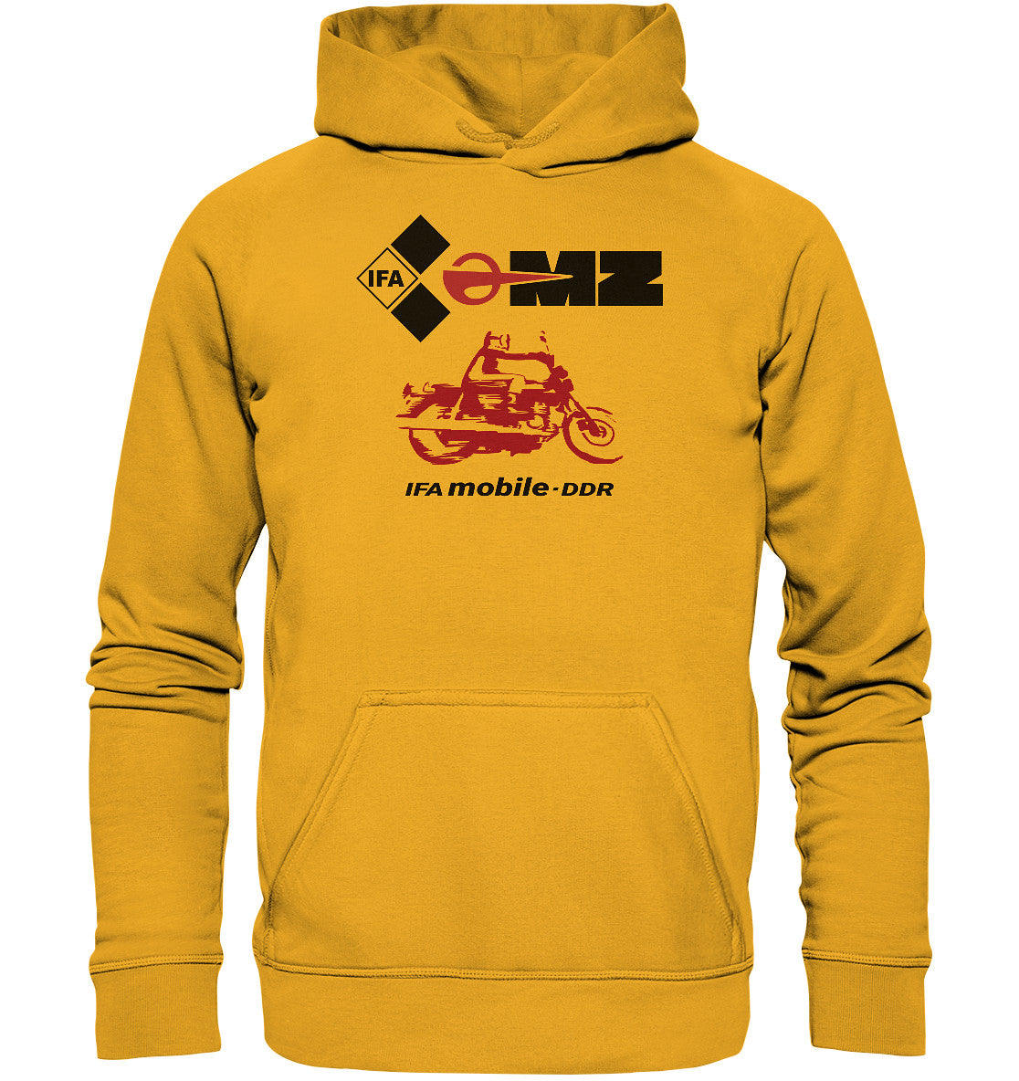 DDR Ostalgie Kapuze / Hoodie Unisex • MZ - IFA MOBILE DDR