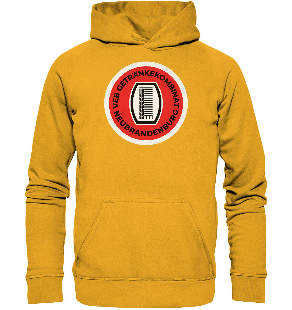 DDR Ostalgie Kapuze / Hoodie Unisex • VEB GETRÄNKEKOMBINAT NEUBRANDENBURG