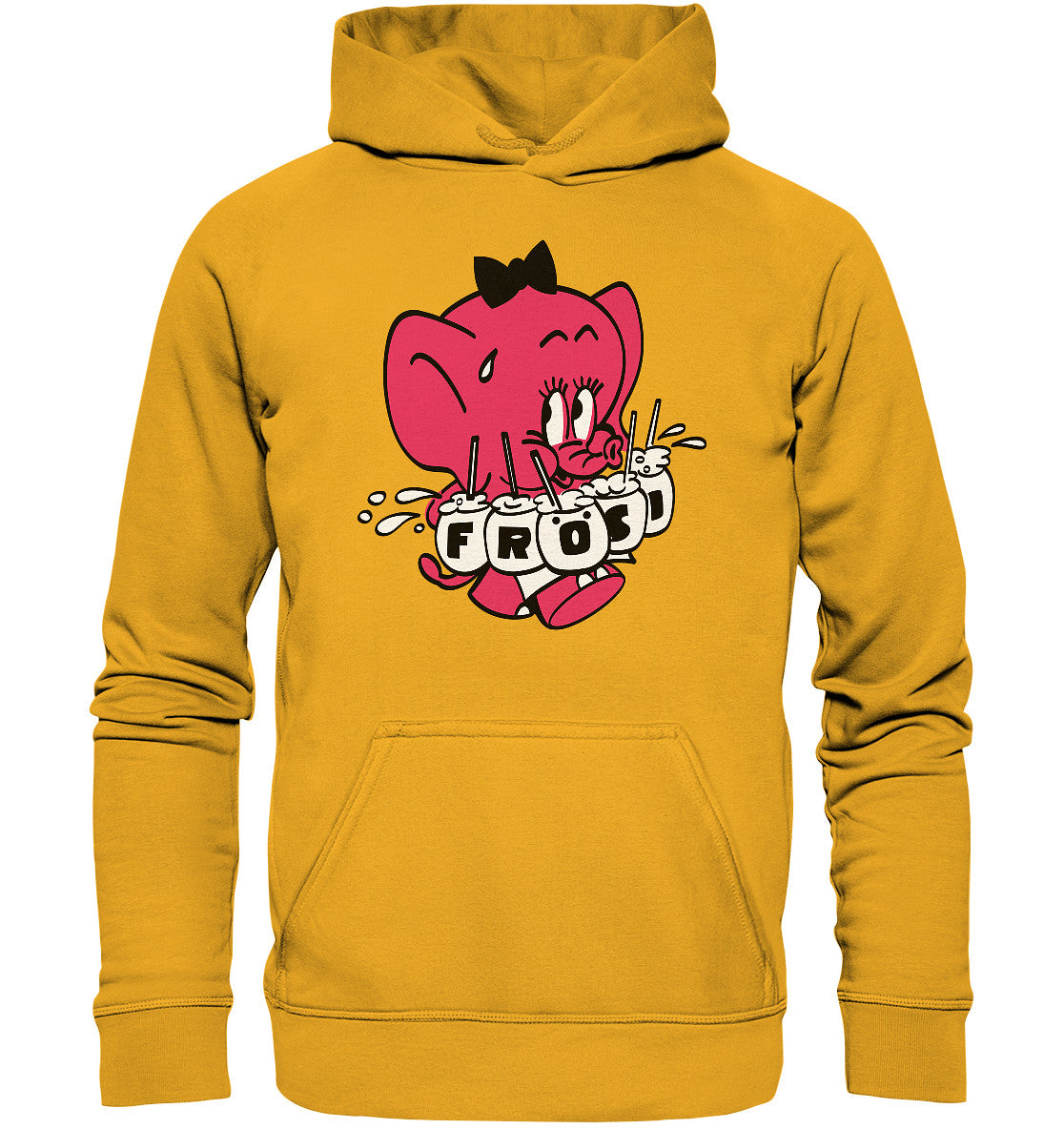 DDR Ostalgie Kapuze / Hoodie Unisex • FRÖSI DURST (BIERDECKEL)