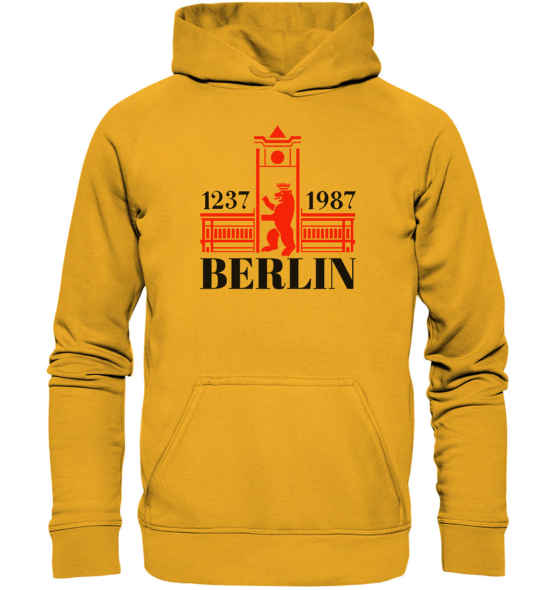DDR Ostalgie Kapuze / Hoodie Unisex • BERLIN 1237-1987