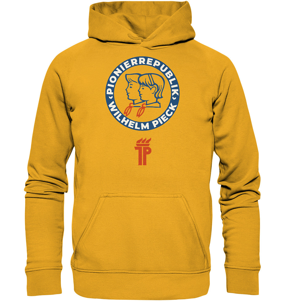 DDR Ostalgie Kapuze / Hoodie Unisex • PIONIERREPUBLIK WILHELM PIECK BRANDENBURG