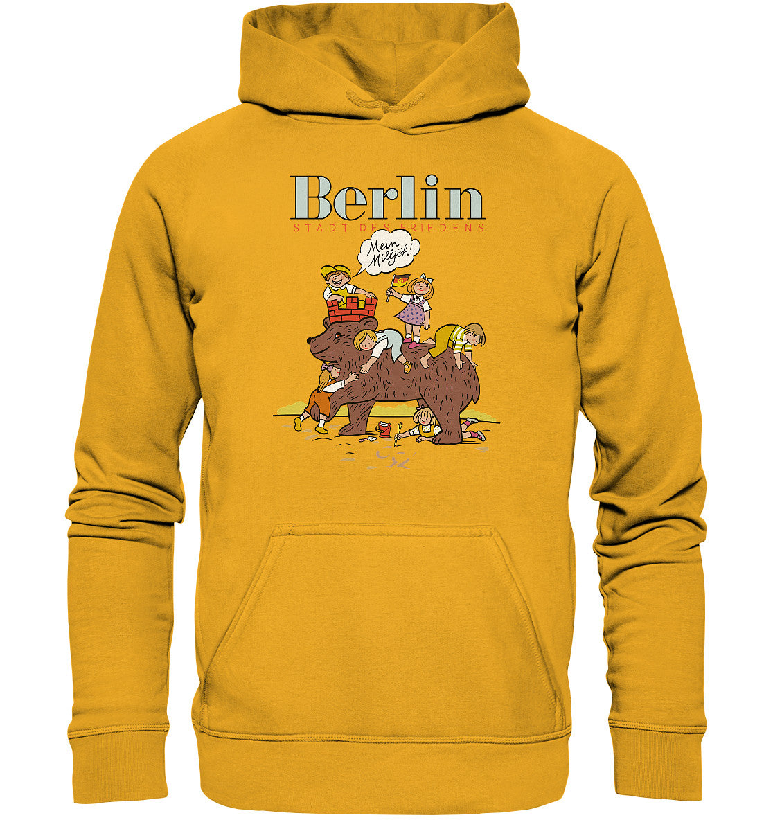 DDR Ostalgie Kapuze / Hoodie Unisex • BERLIN - STADT DES FRIEDENS