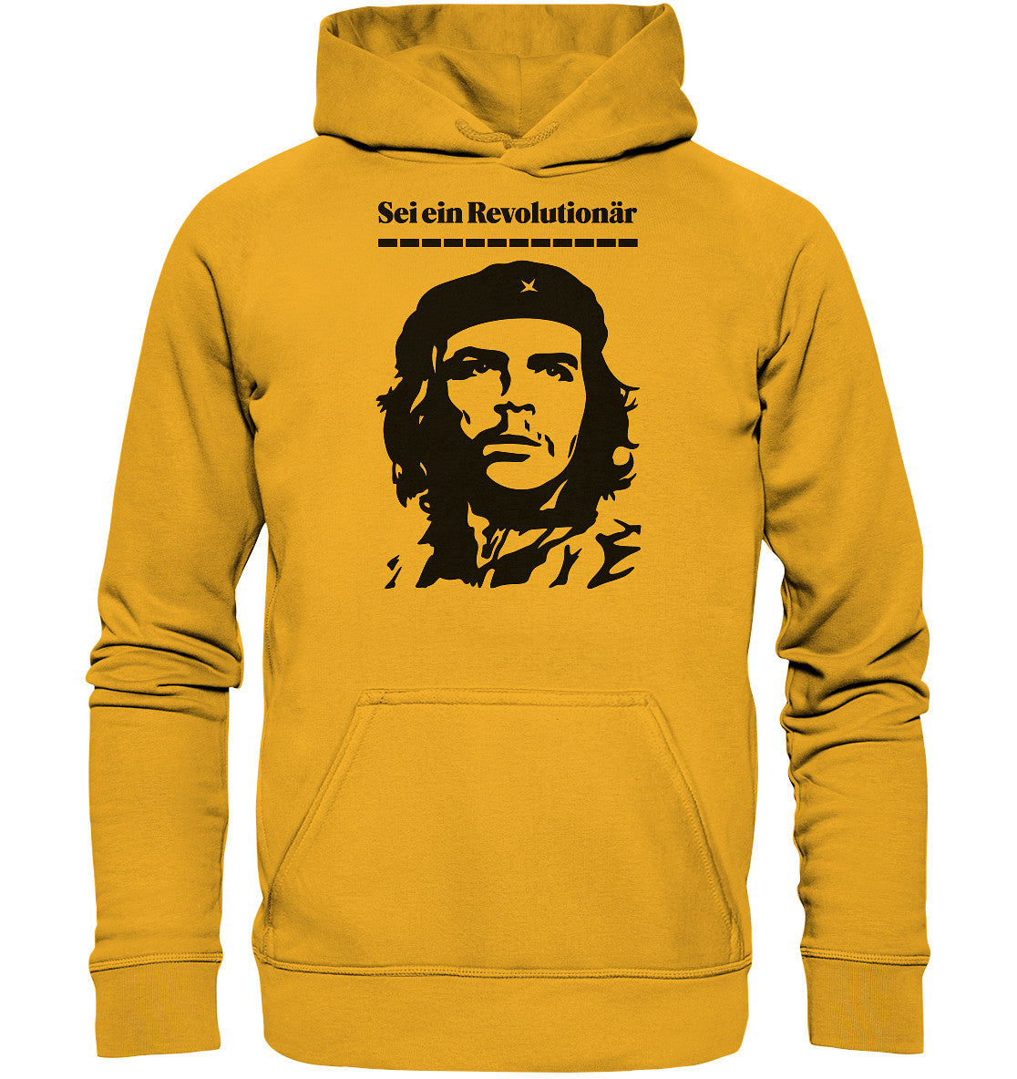 DDR Ostalgie Kapuze / Hoodie Unisex • SEI EIN REVOLUTIONÄR - CHE GUEVARA (DDR ORIGINAL-PLAKAT)