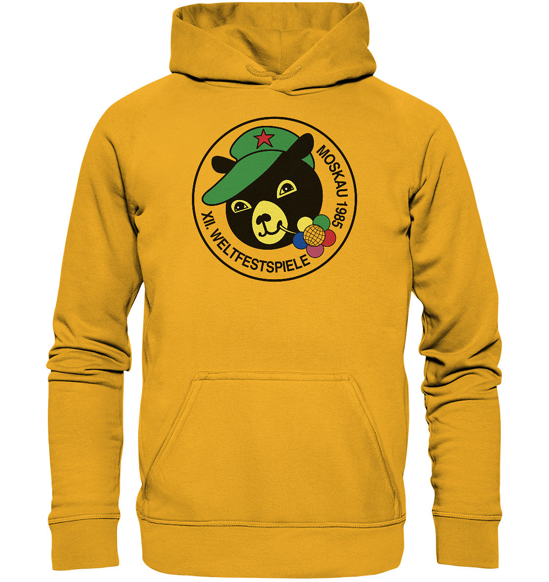 DDR Ostalgie Kapuze / Hoodie Unisex • WELTFESTSPIELE, MOSKAU 1985