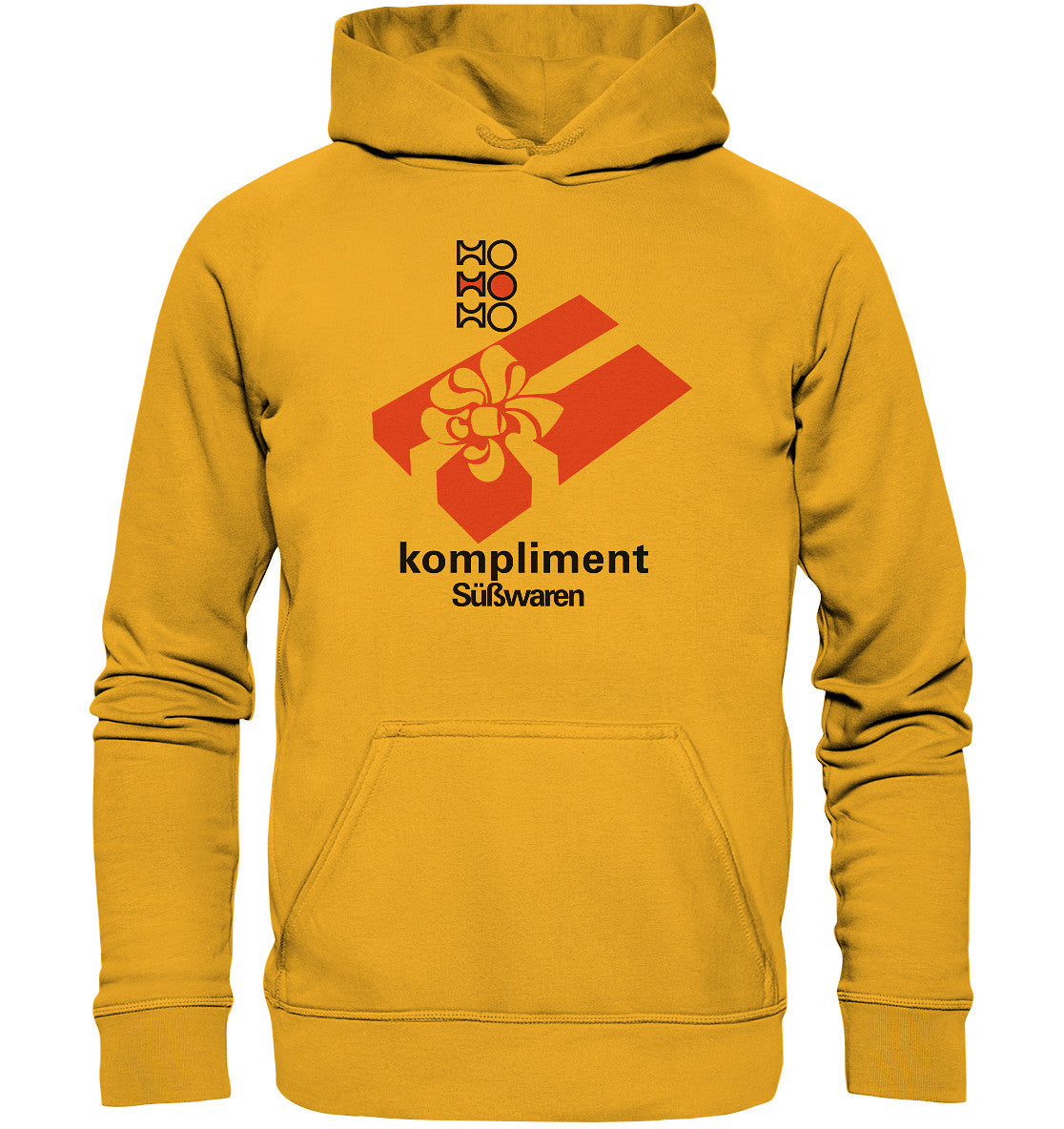 DDR Ostalgie Kapuze / Hoodie Unisex • HO KOMPLIMENT SÜSSWAREN