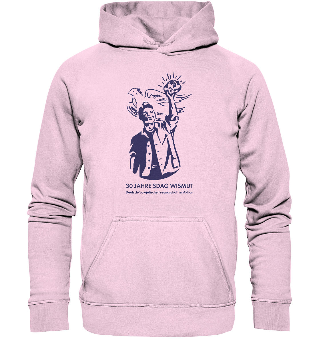DDR Ostalgie Kapuze / Hoodie Unisex • 30 JAHRE SDAG WISMUT
