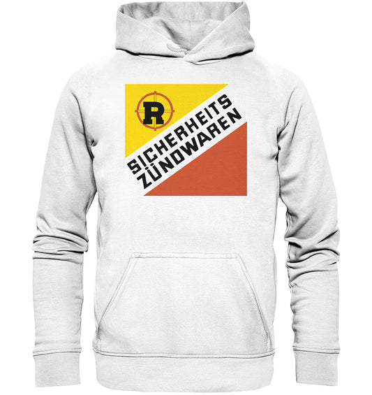 DDR Ostalgie Kapuze / Hoodie Unisex • RIESA STREICHHÖLZER