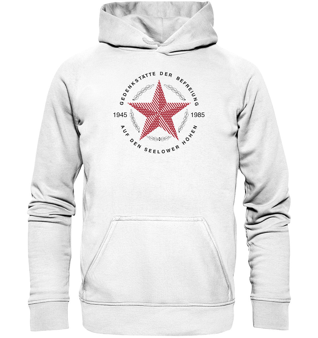 DDR Ostalgie Kapuze / Hoodie Unisex • GEDENKSTÄTTE SEELOWER HÖHEN