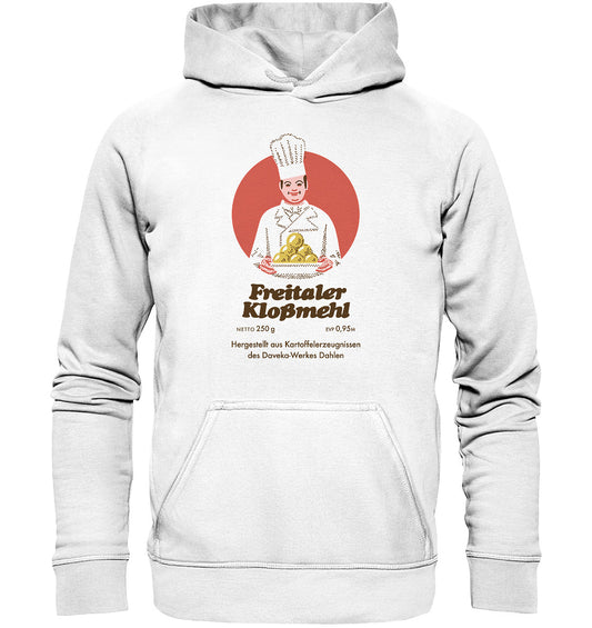 DDR Ostalgie Kapuze / Hoodie Unisex • FREITALER KLOSSMEHL