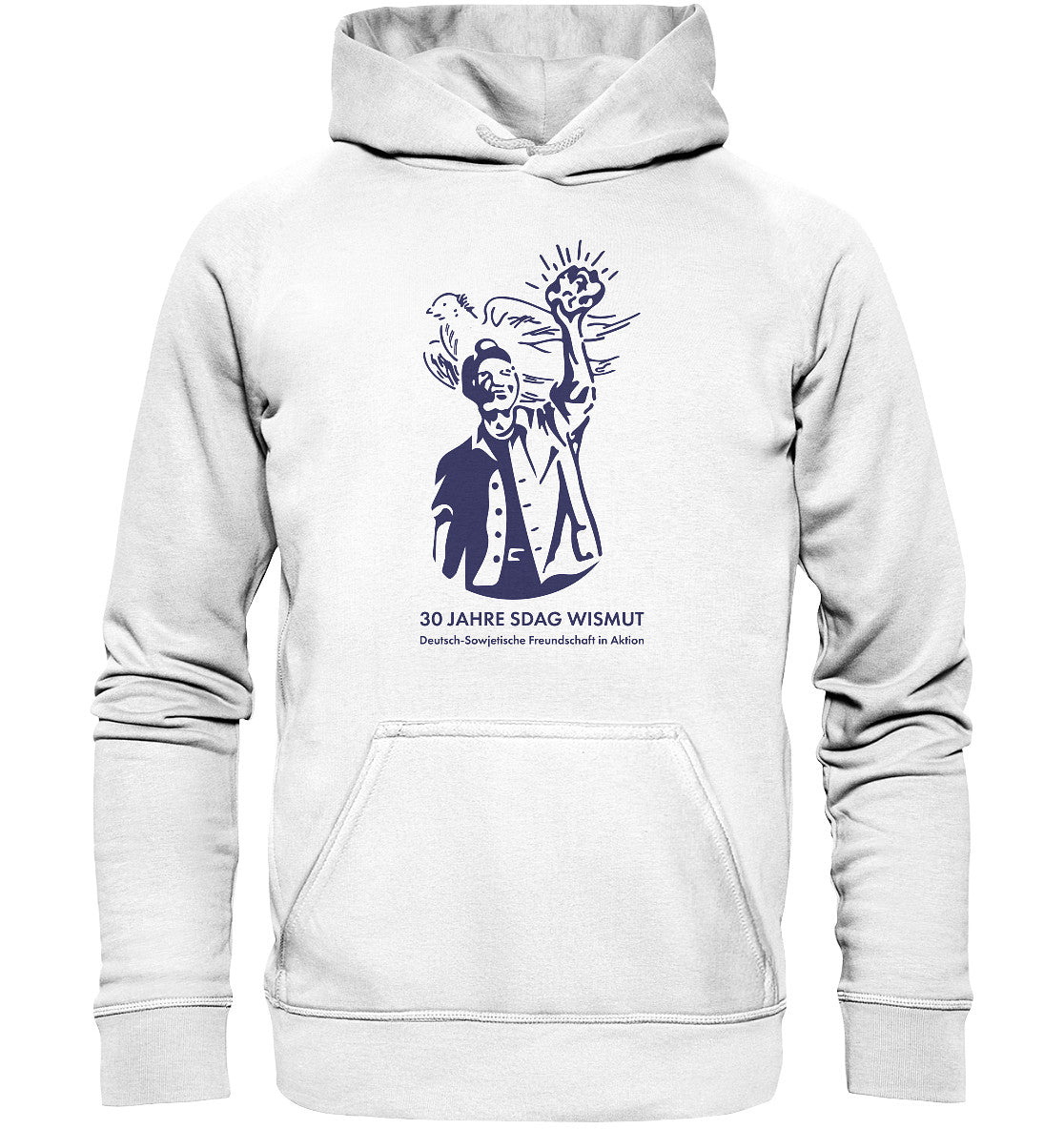 DDR Ostalgie Kapuze / Hoodie Unisex • 30 JAHRE SDAG WISMUT