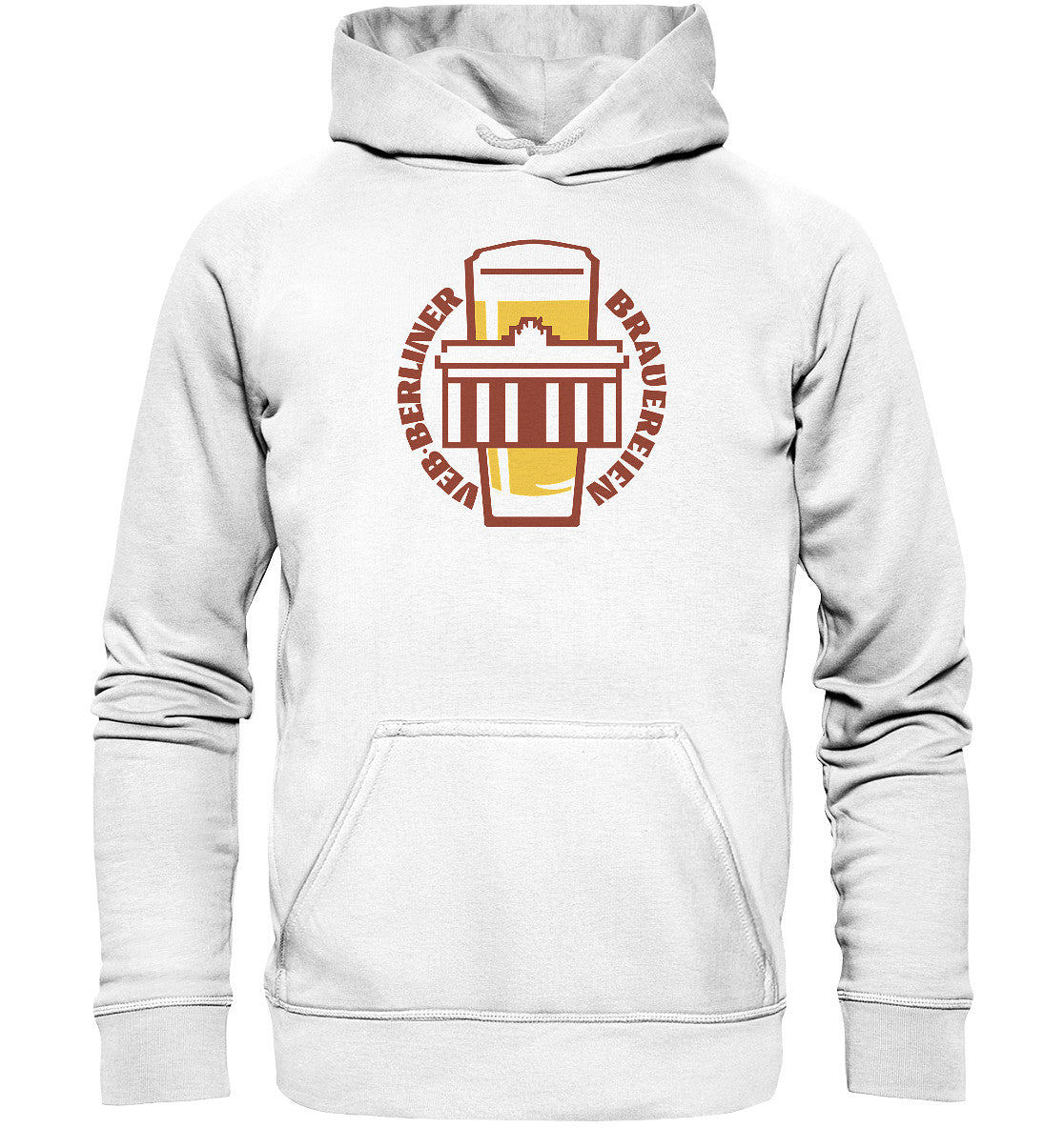 DDR Ostalgie Kapuze / Hoodie Unisex • VEB BERLINER BRAUEREIEN