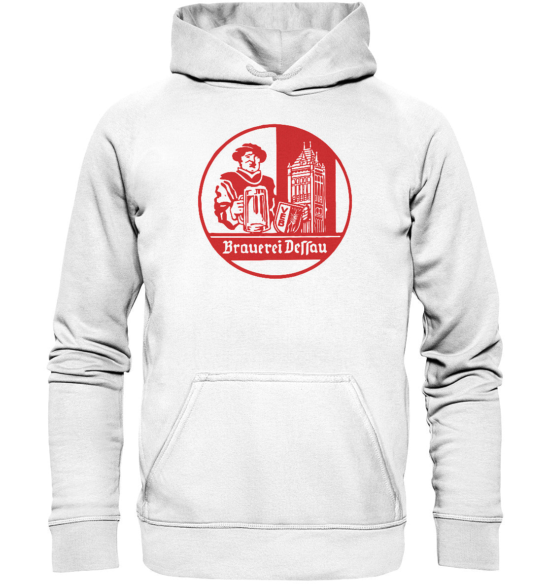DDR Ostalgie Kapuze / Hoodie Unisex • BRAUEREI DESSAU