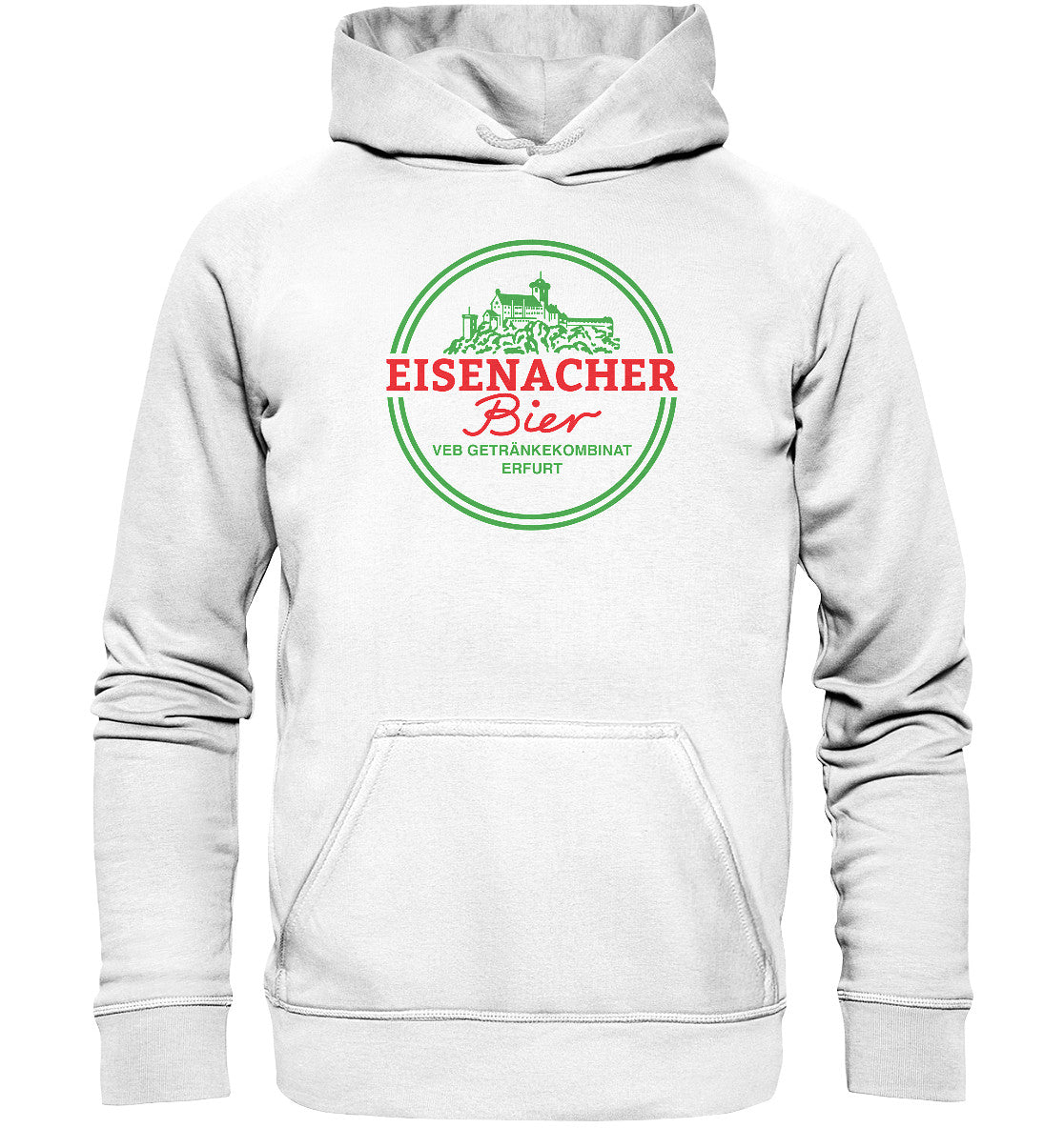 DDR Ostalgie Kapuze / Hoodie Unisex • EISENACHER BIER
