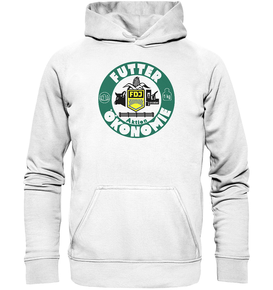 DDR Ostalgie Kapuze / Hoodie Unisex • LPG AKTION FUTTER-ÖKONOMIE