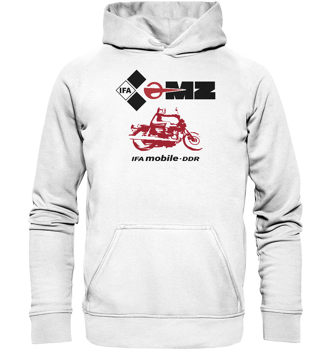 DDR Ostalgie Kapuze / Hoodie Unisex • MZ - IFA MOBILE DDR