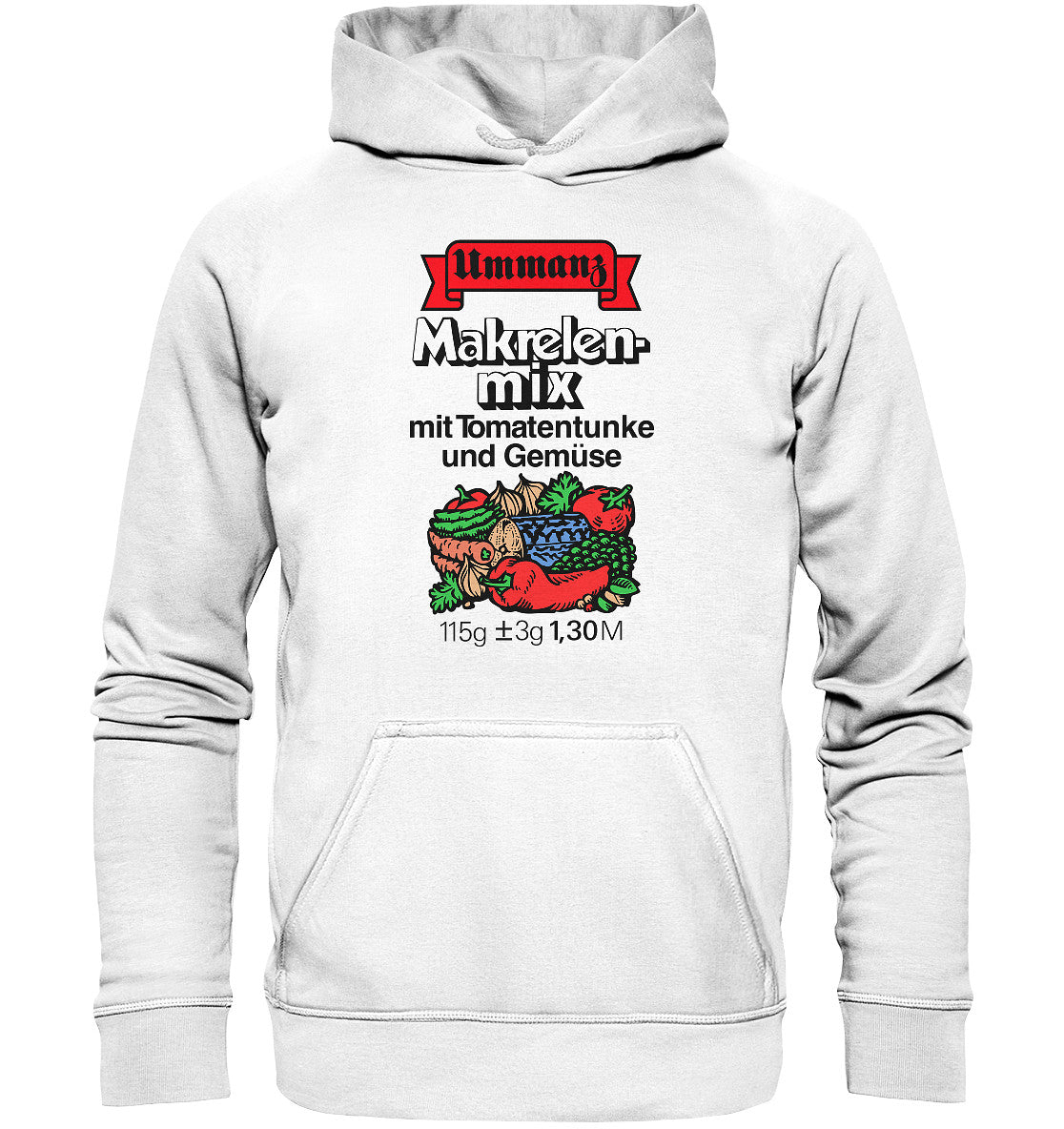 DDR Ostalgie Kapuze / Hoodie Unisex • UMMANZ - MAKRELENMIX
