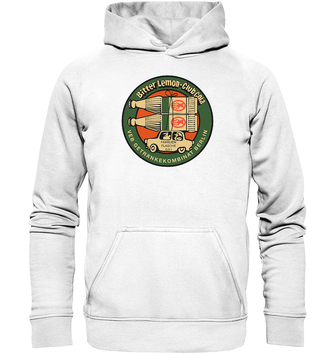 DDR Ostalgie Kapuze / Hoodie Unisex • BITTER LEMON CLUB COLA