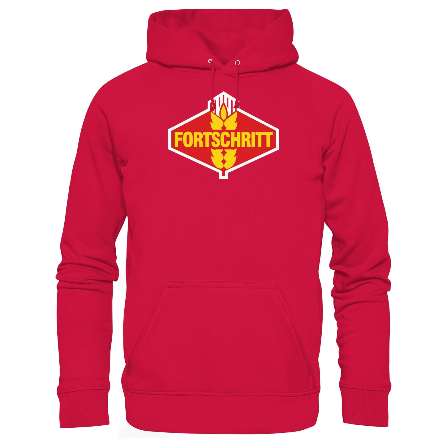 DDR Ostalgie Kapuze / Hoodie Unisex • FORTSCHRITT LANDMASCHINEN