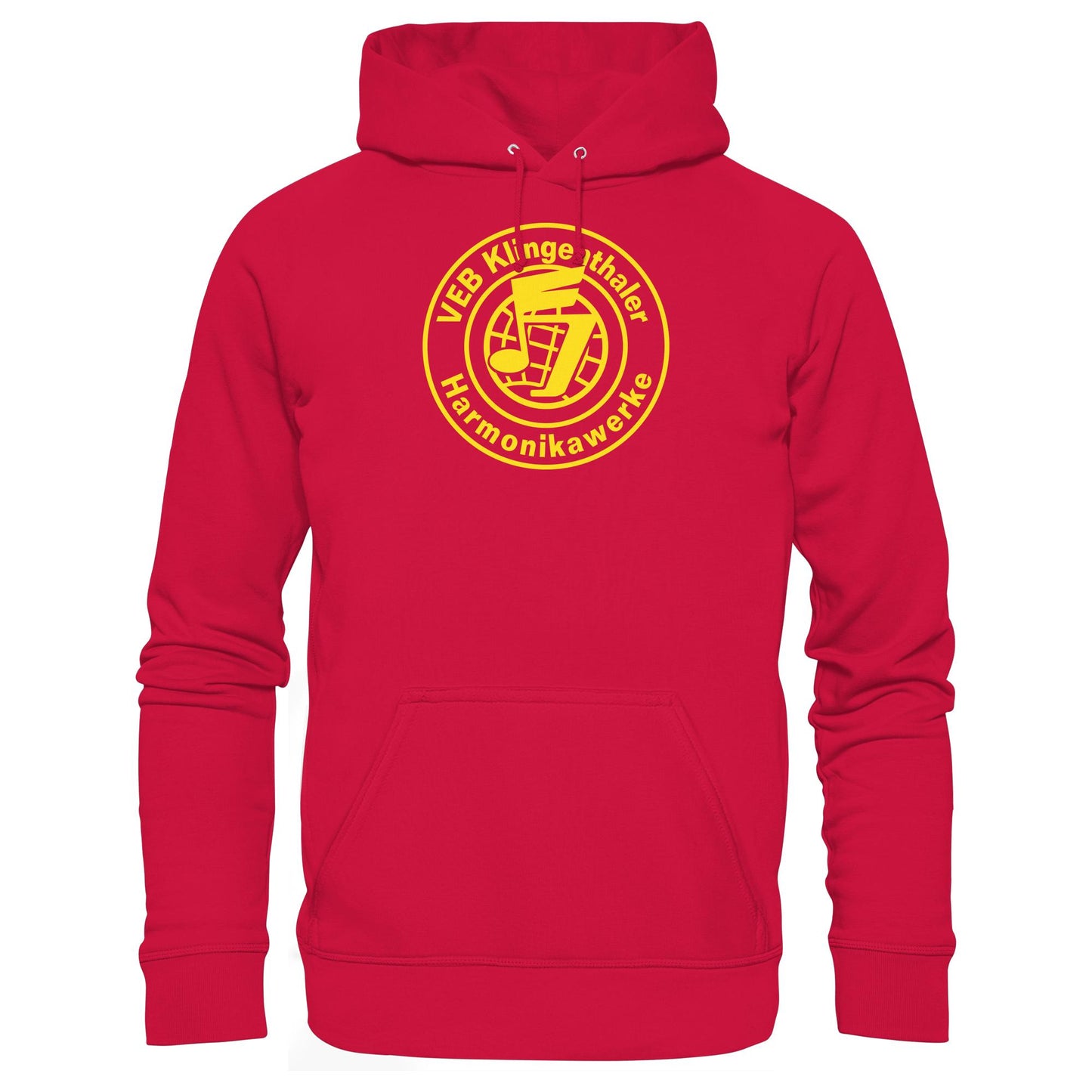 DDR Ostalgie Kapuze / Hoodie Unisex • VEB KLINGENTHALER HARMONIKAWERKE