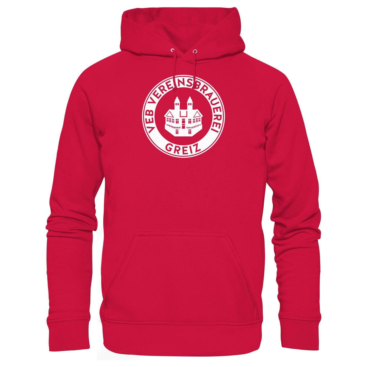 DDR Ostalgie Kapuze / Hoodie Unisex • VEB VEREINSBRAUEREI GREIZ
