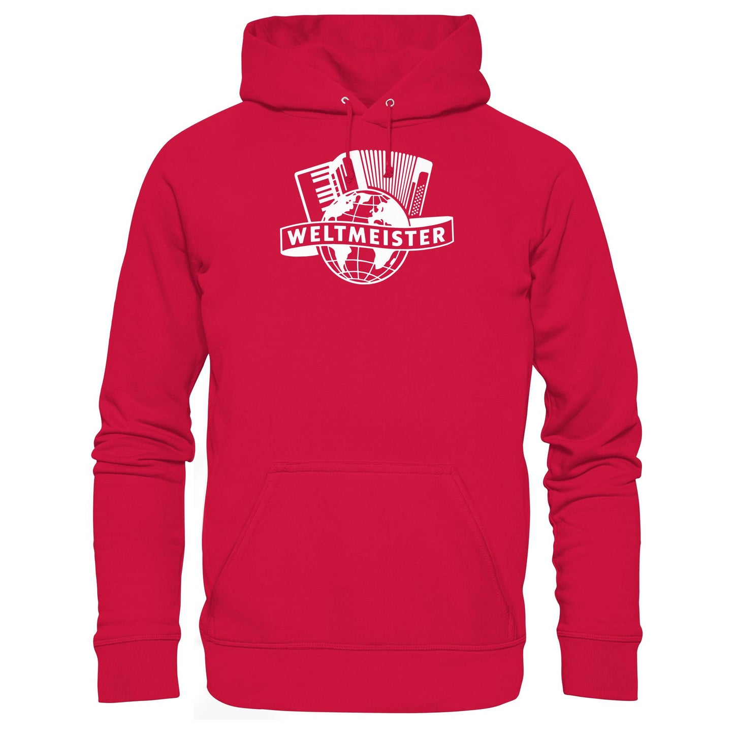 DDR Ostalgie Kapuze / Hoodie Unisex • WELTMEISTER AKKORDEON KLINGENTHAL
