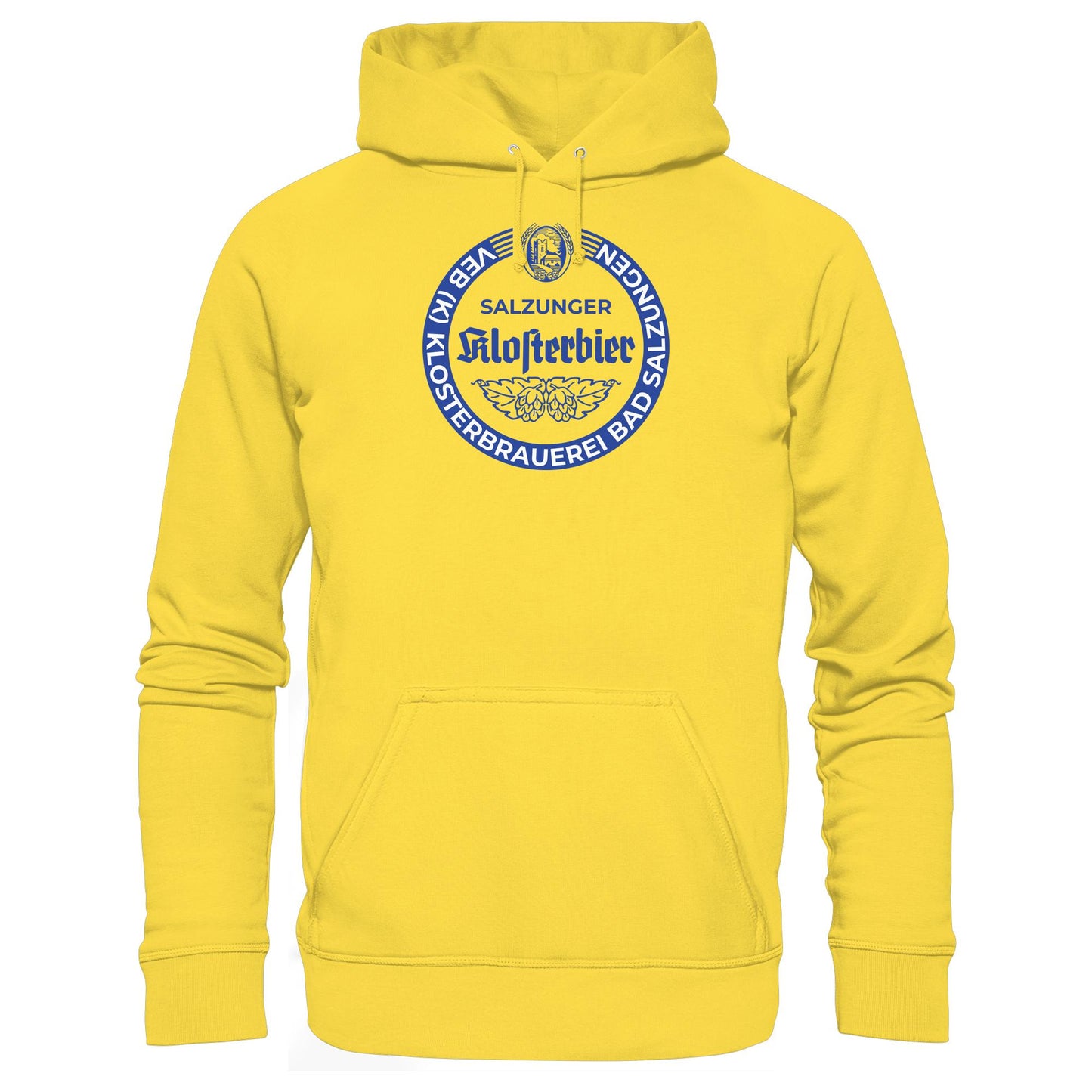 DDR Ostalgie Kapuze / Hoodie Unisex • VEB KLOSTERBRAUEREI BIER BAD SALZUNGEN
