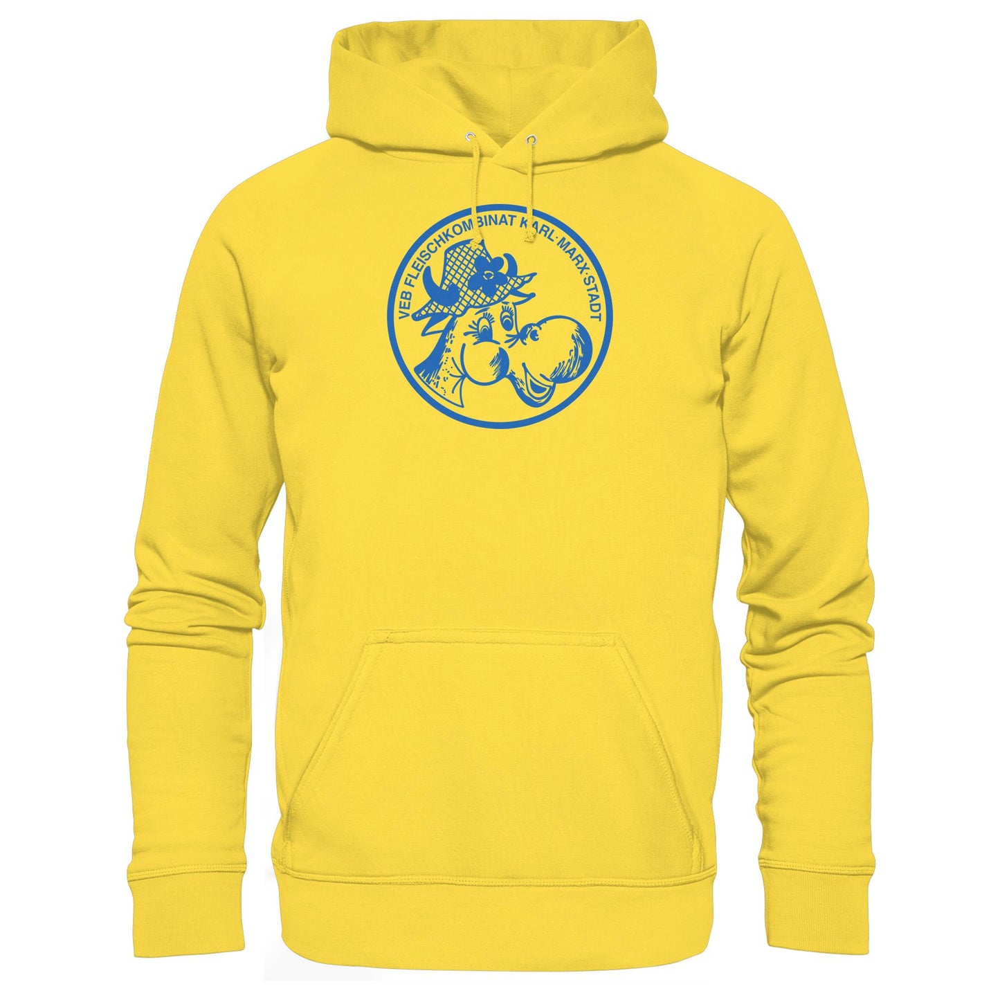 DDR Ostalgie Kapuze / Hoodie Unisex • VEB FLEISCHKOMBINAT KARL-MARX-STADT