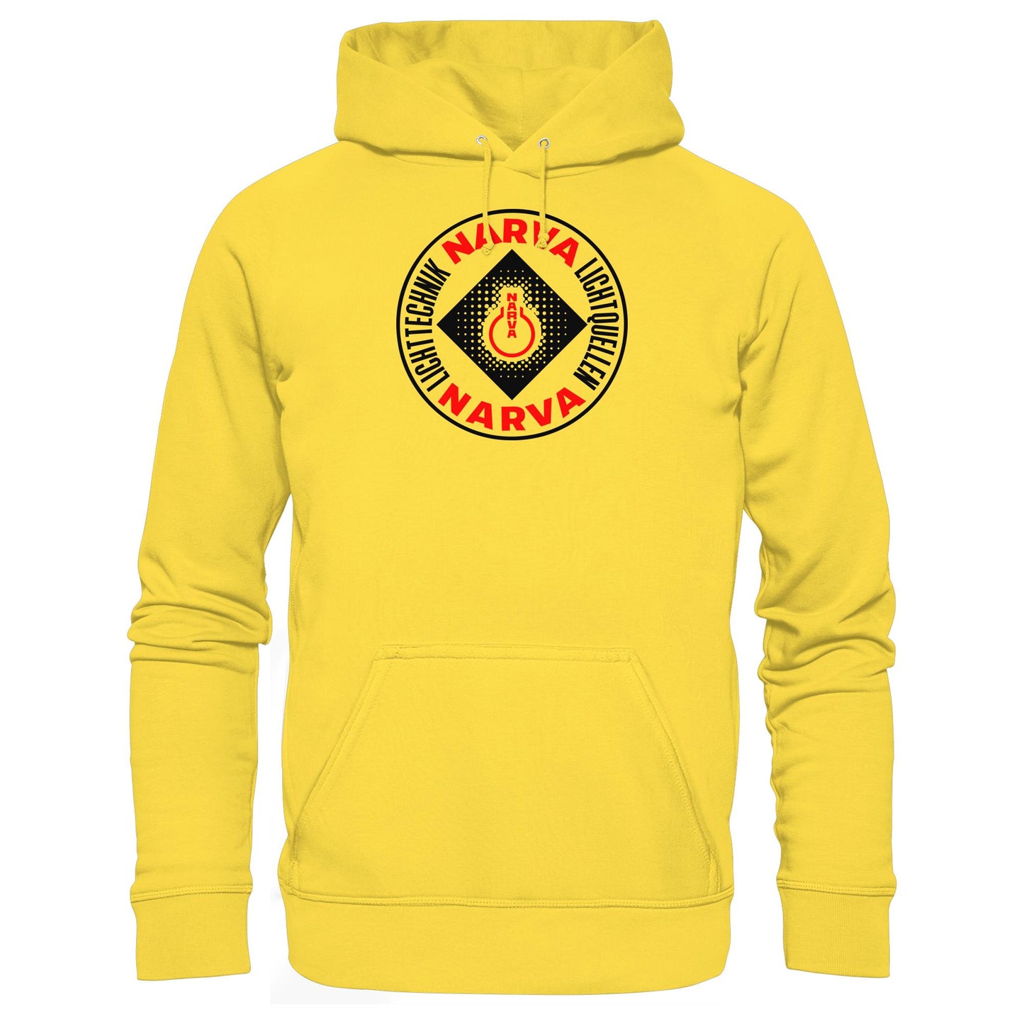DDR Ostalgie Kapuze / Hoodie Unisex • NARVA LICHTQUELLEN