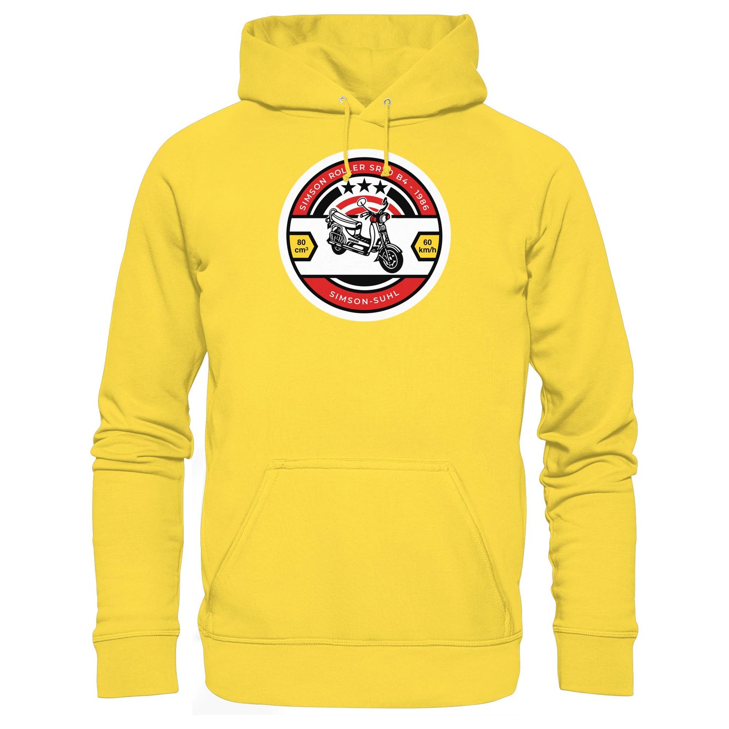 DDR Ostalgie Kapuze / Hoodie Unisex • SIMSON SR50 - ORIGINAL BIERDECKEL