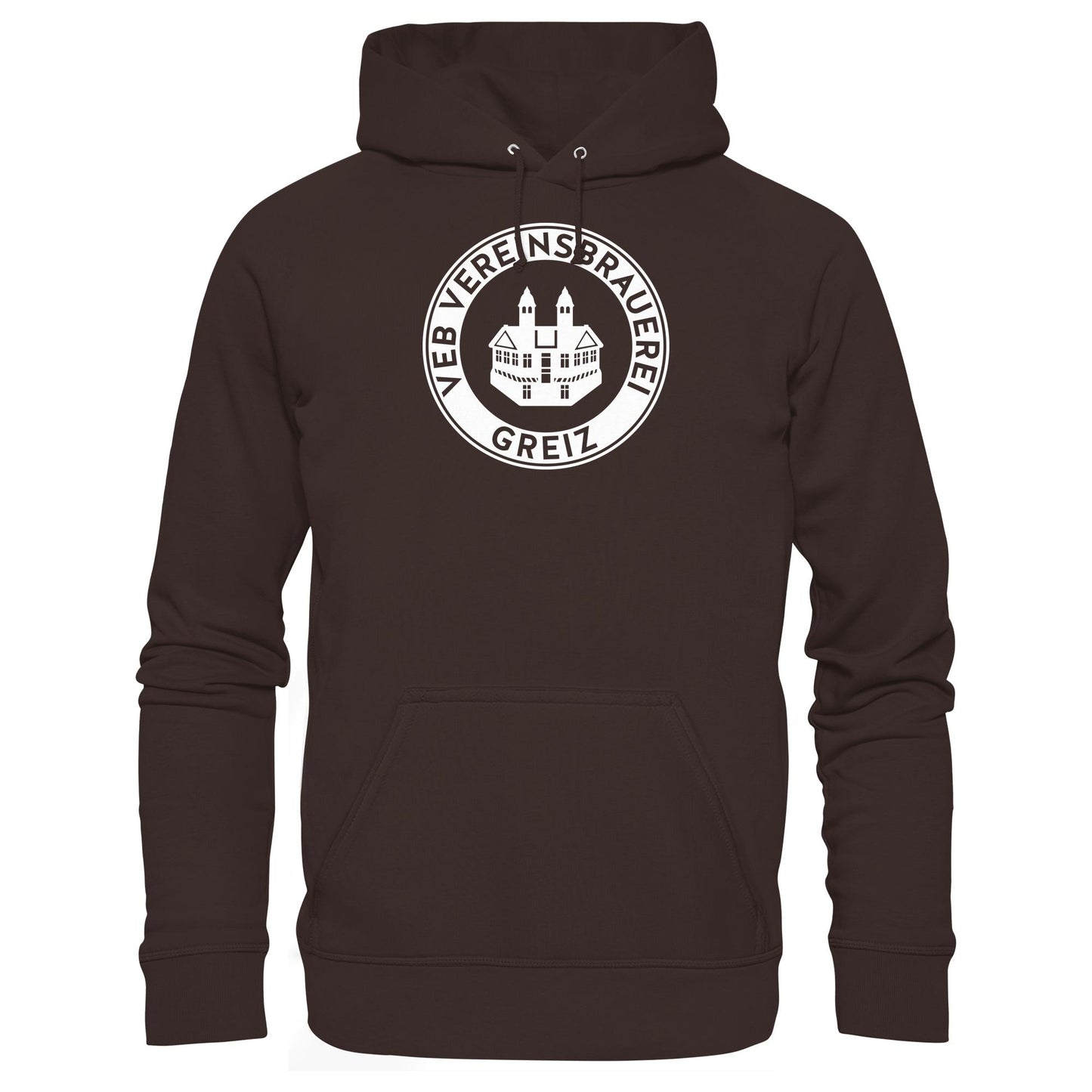 DDR Ostalgie Kapuze / Hoodie Unisex • VEB VEREINSBRAUEREI GREIZ