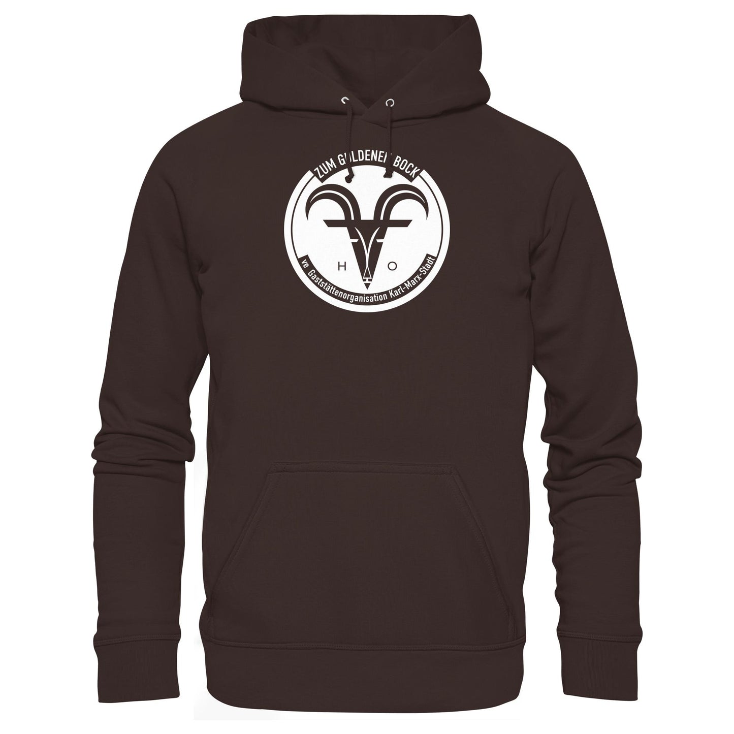 DDR Ostalgie Kapuze / Hoodie Unisex • ZUM GÜLDENEN BOCK - VE GASTSTÄTTEN KARL-MARX-STADT
