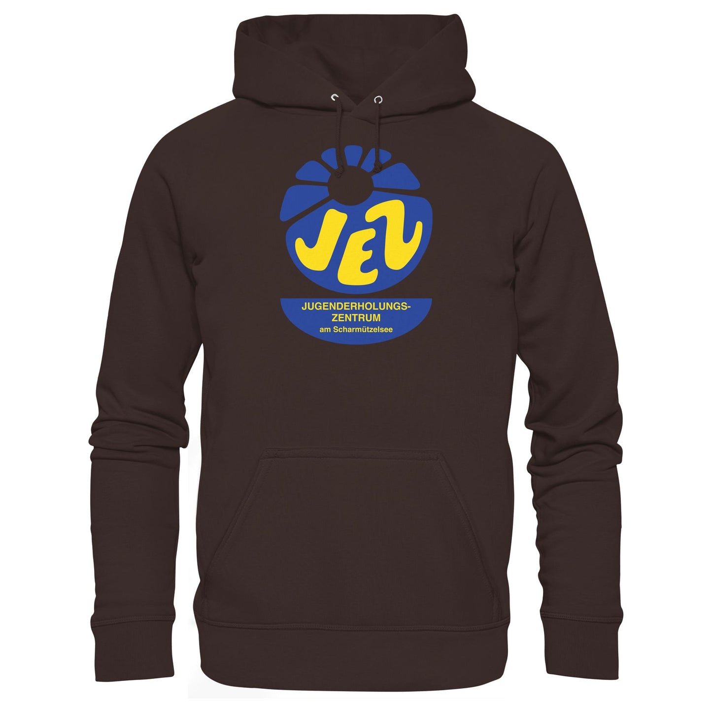 DDR Ostalgie Kapuze / Hoodie Unisex • JEZ - JUGENDERHOLUNGSZENTRUM SCHARMÜTZELSEE