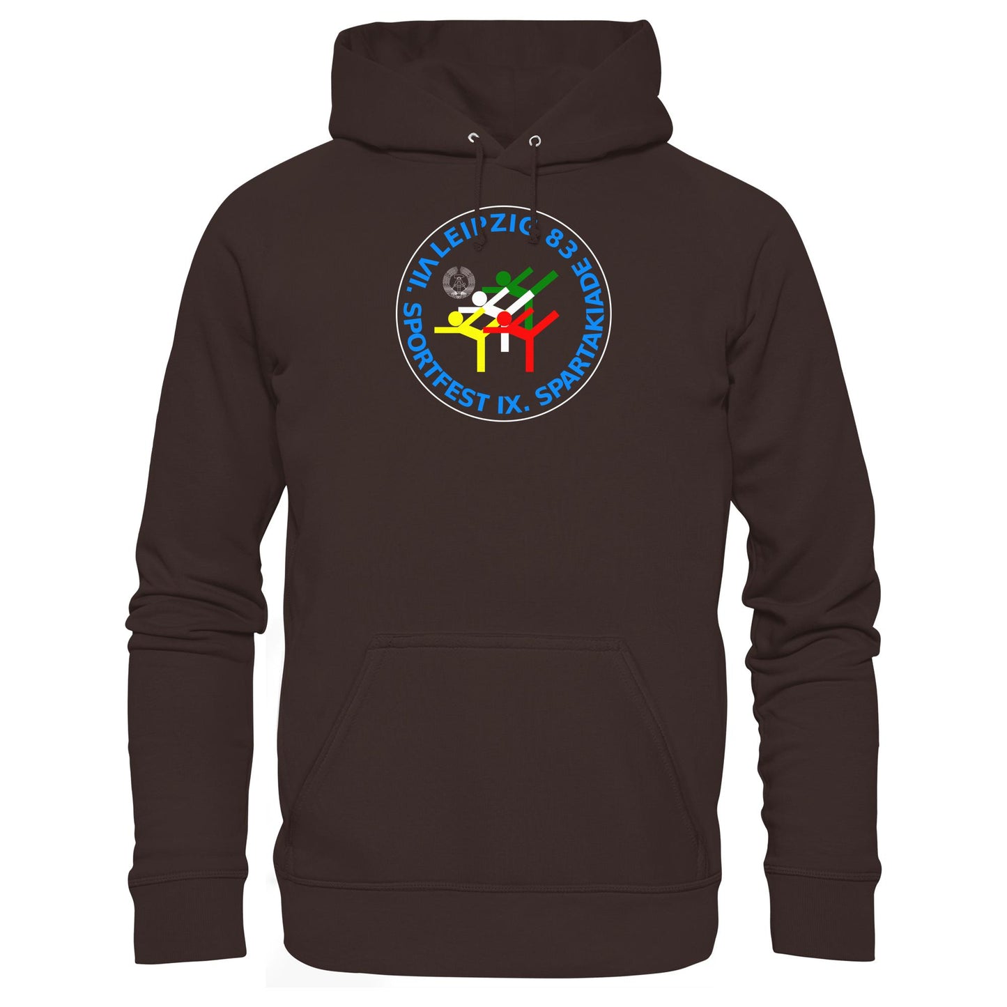 DDR Ostalgie Kapuze / Hoodie Unisex • SPARTAKIADE LEIPZIG