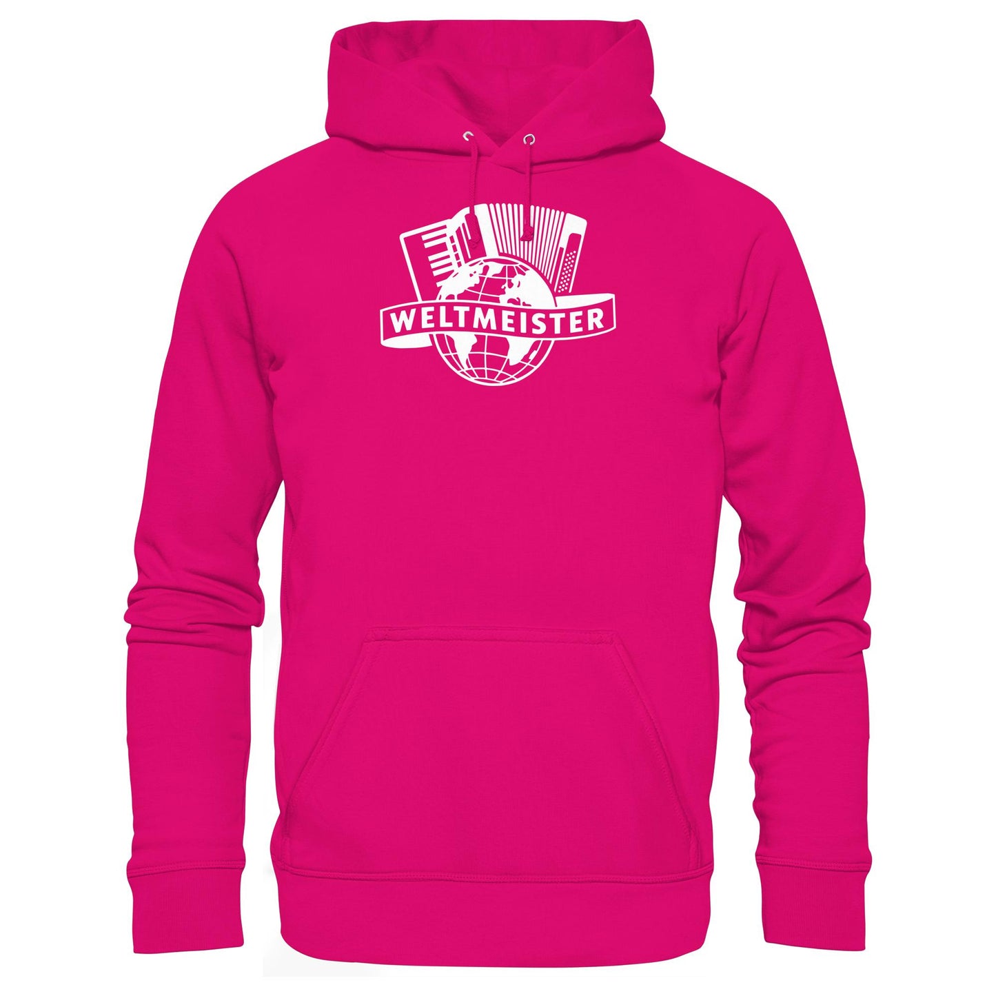 DDR Ostalgie Kapuze / Hoodie Unisex • WELTMEISTER AKKORDEON KLINGENTHAL
