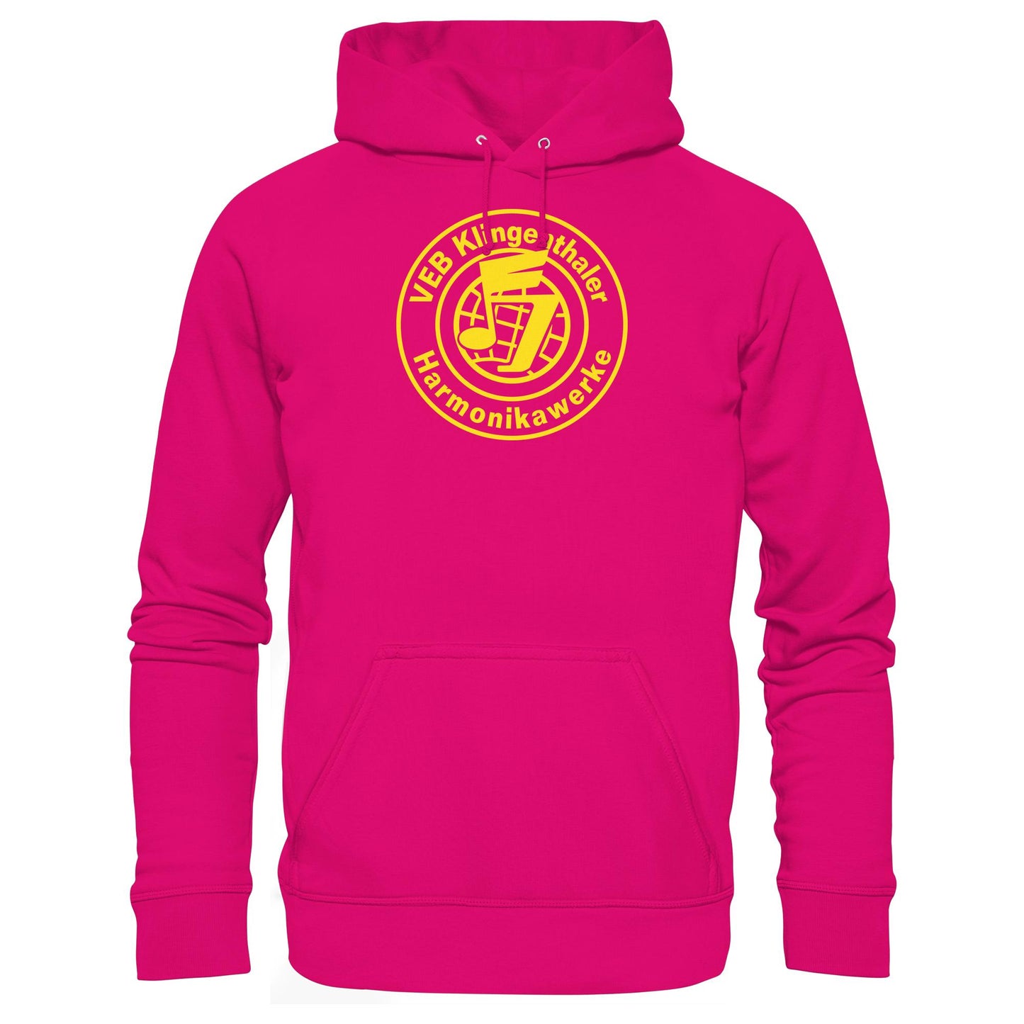 DDR Ostalgie Kapuze / Hoodie Unisex • VEB KLINGENTHALER HARMONIKAWERKE