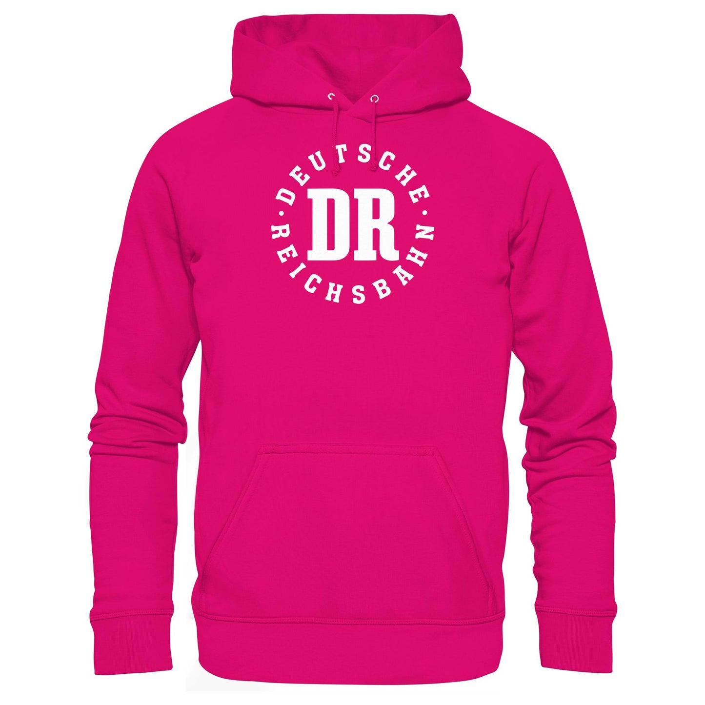 DDR Ostalgie Kapuze / Hoodie Unisex • DR DEUTSCHE REICHSBAHN - DUNKEL